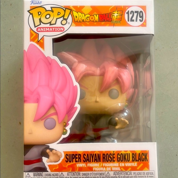 Funko Pop Dragon Ball Super Pink and Black Figure - Picture 1 of 6